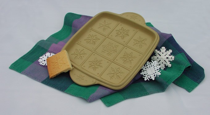 Snowflake Shortbread Pan